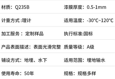 广安地埋热浸塑电缆穿线管产品性能特点